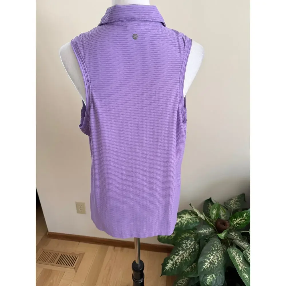 Calia by Carrie Underwood Purple Golf Tank - Picture 7 of 7